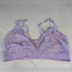 Colsie Lilac Lace Bralette